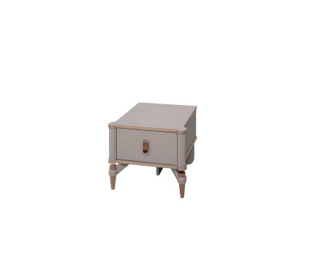 Youth bed children's furniture children's bed complete beige wood set 5-piece modern