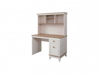 Desk Cabinet Computer Desk White Office Furniture Wood Table Shelves