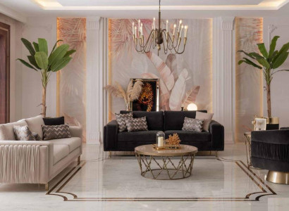 Stylish sofa set 3+3 seater sofa with armchair for living room new design