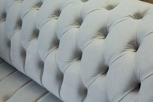 Design 2-seater sofas lounge sofa textile upholstery fabric luxury couches