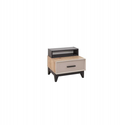 Children's furniture, youth bed, children's room bed, children's bed, brown wood, 4-piece set
