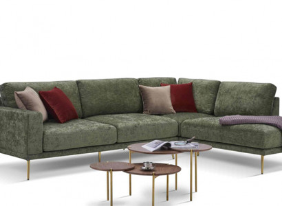 Design fabric L-shaped couch living landscape corner sofa suite modern sofa upholstery