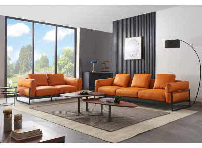 Designer Sofa Set 3+2 Seater Couch Upholstered Set Italian Furniture