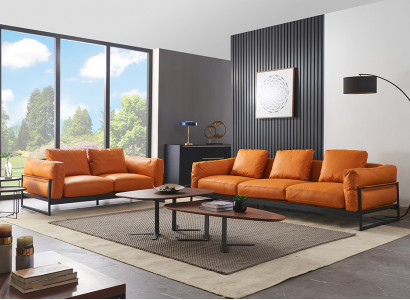 Designer Sofa Set 3+2 Seater Couch Upholstered Set Italian Furniture