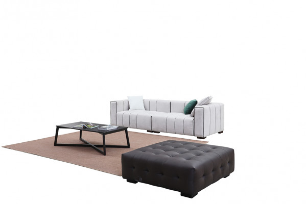 Sofa Leather Sofa Faux Leather Couch Big - Luxury Living Room Seat Upholstery Four-Seater