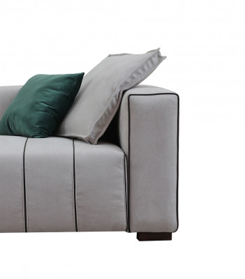 Sofa Leather Sofa Faux Leather Couch Big - Luxury Living Room Seat Upholstery Four-Seater