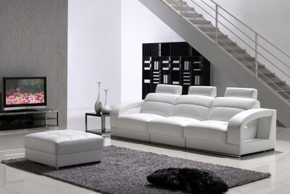Three-seater sofa couch upholstery couches sofas 3-seater with stool set upholstery