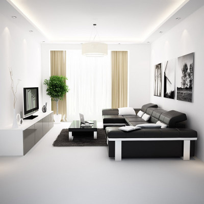 Corner couch designer seating furniture couches modern sofa corner set U-shape upholstery