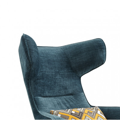 Armchair Club Lounge Designer TV Sofa Chair Chairs Upholstered Seat Furniture Lounger