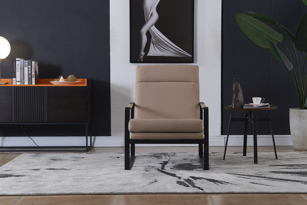 Armchair Design Couch Sofa Relax Leather Lounge Luxury TV Club Upholstered Seat