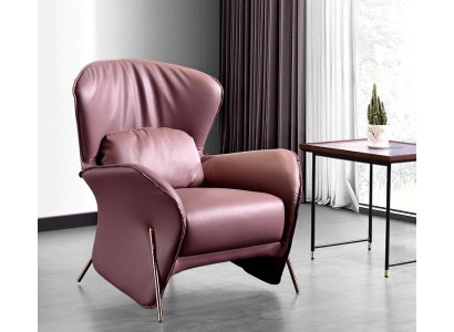 Armchair Design Couch Sofa Relax Leather Lounge Club Upholstery Seat Luxury Leather S