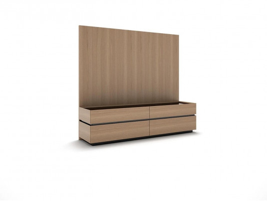 Living Room Wooden Furniture Wall Unit TV Stand Complete Modern Furnishing