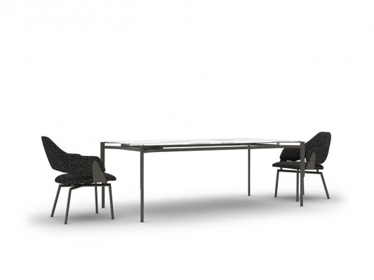 Modern dining room furniture dining table 4x chairs luxury furnishings table new