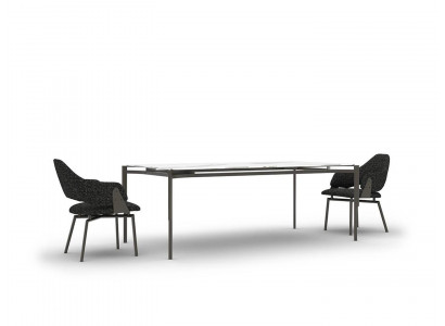Modern dining room furniture dining table 4x chairs luxury furnishings table new