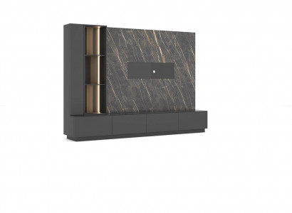 Living wall designer furniture modern living room furniture wooden furniture luxury