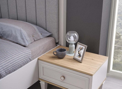 Group bedside tables wood side table bedroom gray nightstand