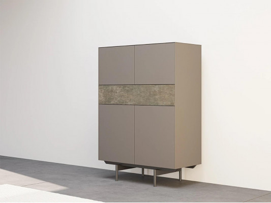 Dining set dining room set 8-piece dining table 4x chairs luxury cabinet design furniture