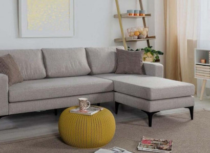 Living room sofa L-shape furniture modern luxury corner sofa couch upholstery new