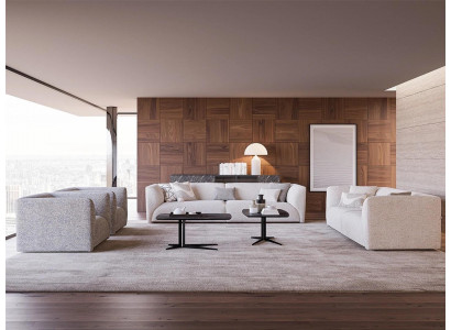 Upholstered furniture sofa set 2x three-seater sofa luxury 2 armchair sofa 3+3+1+1