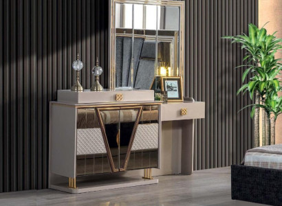 Modern dressing table luxury furniture mirror new bedroom furnishings