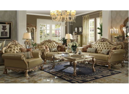 Sofa set 3+2+1 seater sofa couch upholstery set couches Chesterfield leather