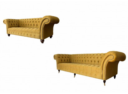 Sofa set 3+2 seater set design sofas upholstery couches Chesterfield