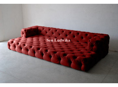 Design Chesterfield Sofa Set Big XXL Sofa 5-Seater Couch Upholstered Sofas