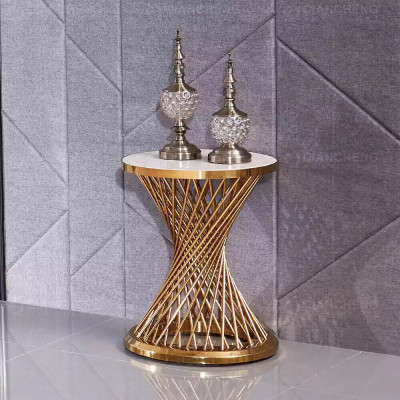 Coffee Table Round Side Table Designer Table Living Room Table Stainless Steel