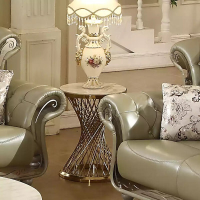 Coffee Table Round Side Table Designer Table Living Room Table Stainless Steel