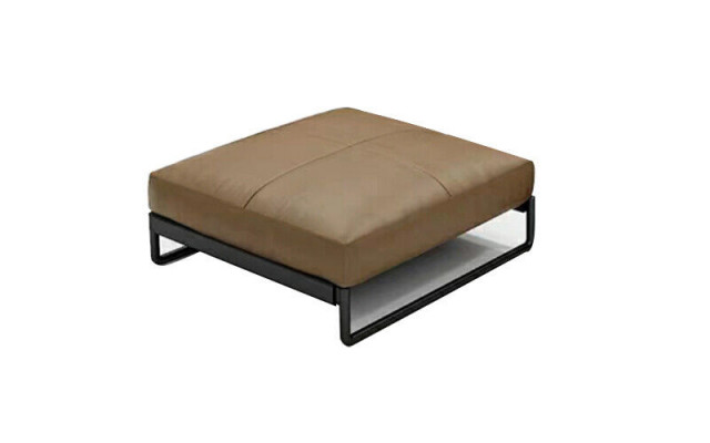Exclusive sofa set 3+2 seater leather ottoman upholstery living room set