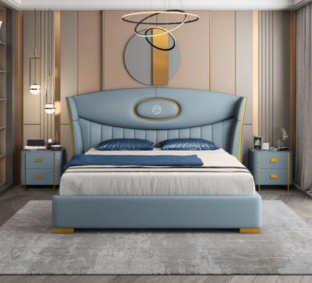 Bed, Bedroom, Modern Bed Frame, New Bed Upholstery Design, Luxury Furniture