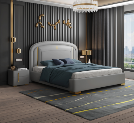 Double bed, bed, wood design, luxury furniture, upholstered bed, designer bed, beds