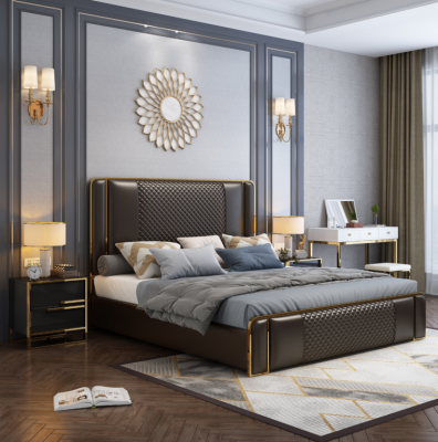 Bed, double bed, beds, furniture, furnishings, bedroom, luxury, design