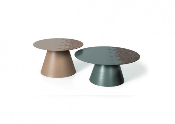 Double Set 2x Coffee Table Modern Side Table Design Living Room Table