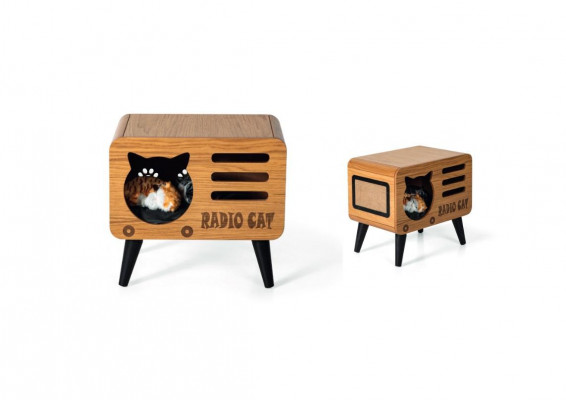 Luxurious cat house modern safety for your pet orange house new
