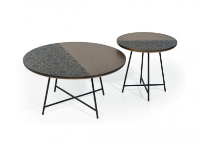 Modern coffee table, side table, designer living room table, brown table