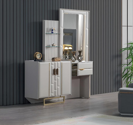Dressing table with mirror bedroom new luxury furniture design furnishing