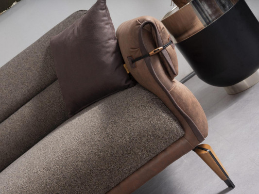 Upholstered Furniture Textile Living Room Set 3pc Sofa Two-Seater Armchair New Furnishing