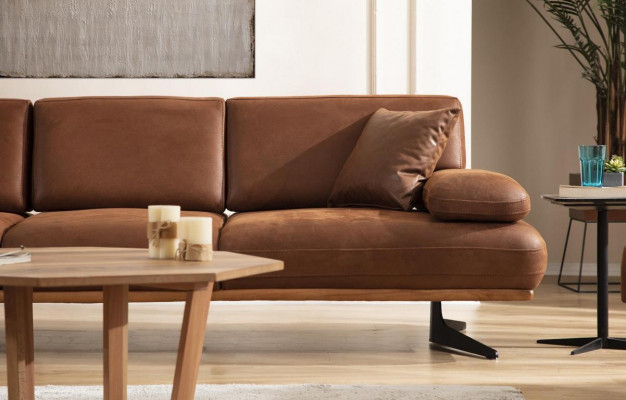 Four-seater sofa couch modern design fabric luxury living room upholstered sofa