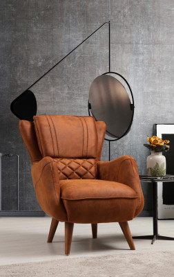 Armchair Design Sofa Luxury Living Room Upholstery Seat Modern New Furniture