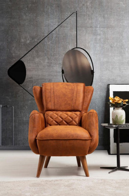 Armchair Design Sofa Luxury Living Room Upholstery Seat Modern New Furniture