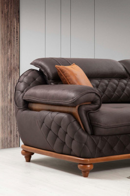 Living room upholstered sofas modern three-seater sofa couch luxury upholstered furniture