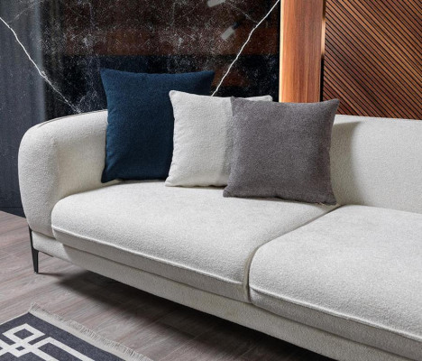 Living room corner sofa L-shape upholstered sofas luxury modern furniture sofa couch