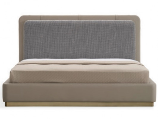 Bedroom set luxury complete bed +2x bedside tables 3-piece modern set
