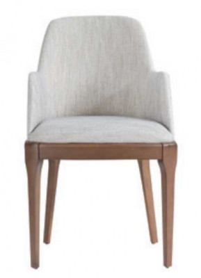 Chair Wood Luxury Modern Design Armchair White Dining Room Furniture