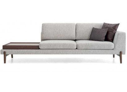 Luxury Living Room Sofa Modern Design Wood with Textile Lounge Club Sofa Big