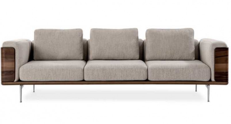 Living Room Set Luxury Modern Design 2x Sofas with Armchair Sofa Suite