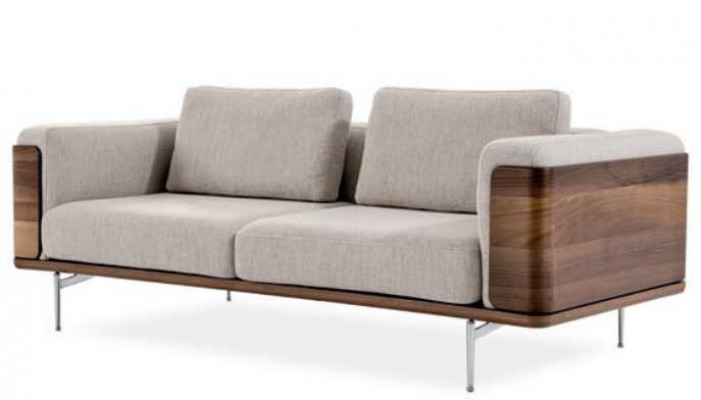 Living Room Set Luxury Modern Design 2x Sofas with Armchair Sofa Suite