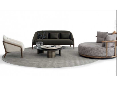 Design living room set 3+3+1 sofa suite luxury modern furniture