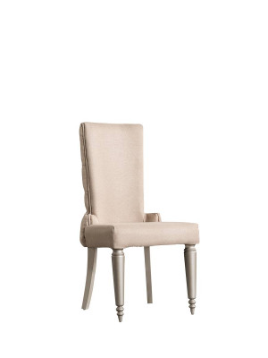 Beige chair dining room furniture wooden chairs designer chairs upholstered furniture